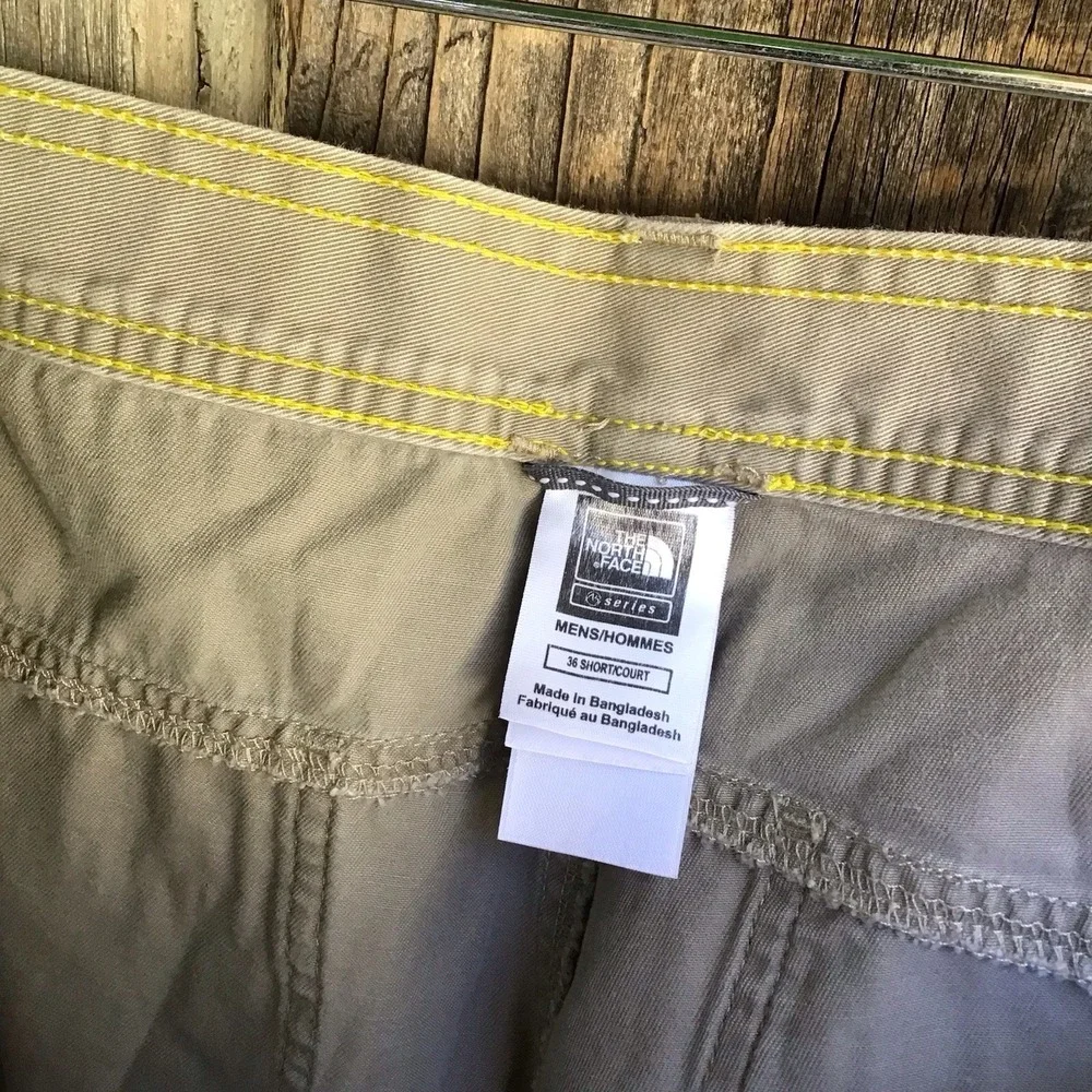 The North Face Utility Carpenter Work Pants Khaki Men's 36x30 Hiking Outdoor